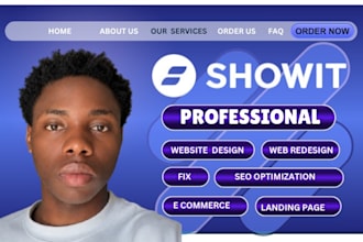 do showit design, showit redesign, customized website