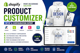 setup zakeke lumise kickflip teeinblue customily shopify product customizer