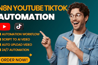 build n8n ai video automation for tiktok, ig reels and n8n youtube automation