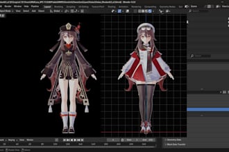 create custom vroid avatar, vtuber model, warudo, vrm, vrchat avatar