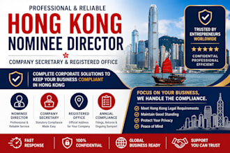 register hong kong company with nominee director and hk business setup