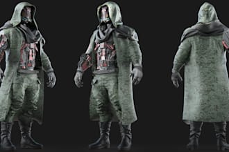 design 3d character for game and roblox ugc bundle for avatar