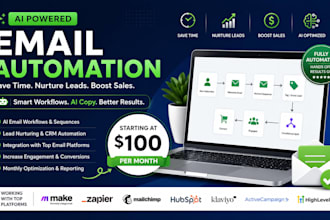 build ai email automation workflows using n8n and mailchimp