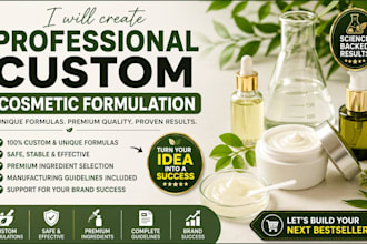 be your custom cosmetic formulations products