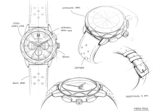 design realistic 3dwatch and wristwatch cad technical drawings for manufacturing