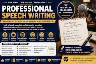write compelling ceremonial speeches with elegance emotion and impact