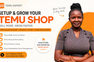 temu shop, temu seller account product listing temu marketplace store management