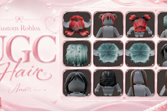 roblox ugc hairstyle customized