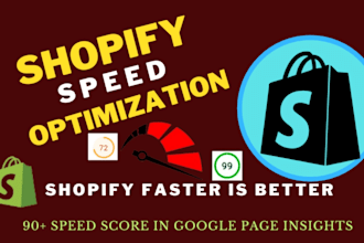 do shopify speed optimization and increase shopify speed