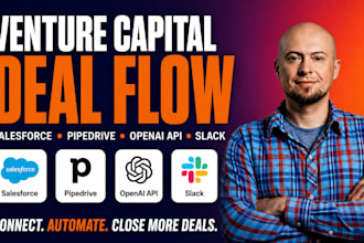 integrate salesforce pipedrive openai API slack for venture capital deal flow