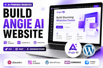 build angie ai wordpress website site planner website elementor ai website