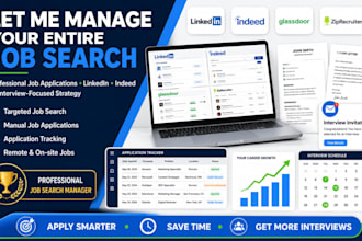 search, apply and manage your entire job search until you get interviews