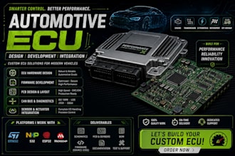 design custom ecu pcb and firmware solutions