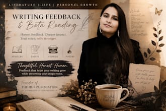 beta read and provide honest feedback