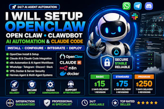 setup openclaw open claw clawdbot ai automation claude code install n8n ai agent