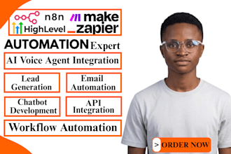 automate your business workflow with n8n makecom zapier or gohighlevel