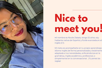 help you learn english in a fun and personalized way