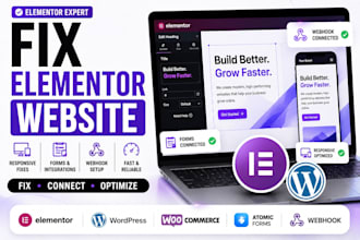 fix wordpress elementor design connect elementor atomic forms elementor webhook