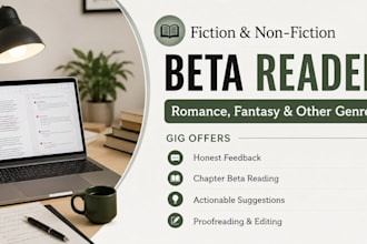 be a romance beta reader, dark romance beta reader, thriller fantasy beta reader