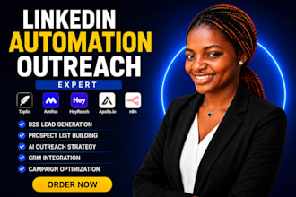 build linkedin automation outreach with taplio amifox heyreach and apollo io