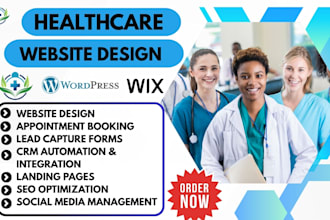 healthcare dna website medical, clinic, lead capture drug test paternity website