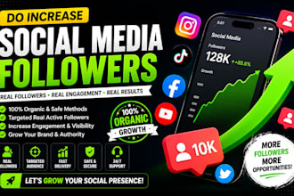 do increase social media followers
