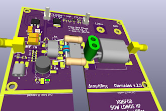 design and simulate rf and microwave circuit especially power amplifier and pcb