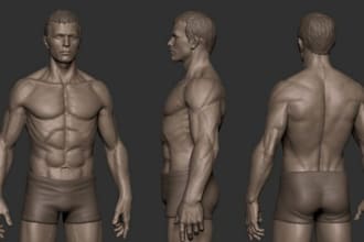 fix 3d character humanoid rig skin weight bone animation fbx glb unity ue5 game