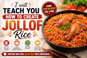 teach you how to cook authentic nigerian jollof rice step by step