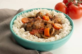 do consistency rice and beans