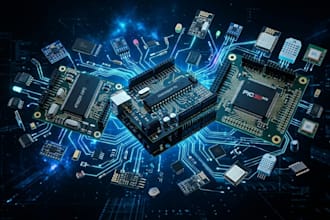 design embedded systems using at89c51, atmega328p, pic32mx, and avr