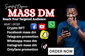 do discord mass dm, telegram mass dm, whatsapp mass dm, facebook promotion