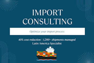 optimize your import process and reduce logistics costs
