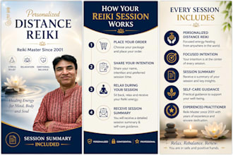 offer for personalized distance reiki healing for relaxation and stress