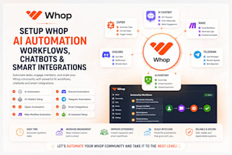 setup whop ai automation workflows chatbots and smart integrations