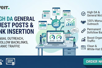 publish general site guest post via manual outreach