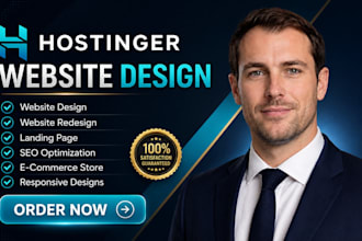 design your hostinger website with wordpress and elementor