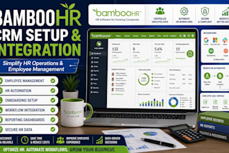 set up and integrate bamboohr CRM for HR professionals and consulting firms