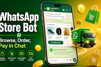 build a whatsapp agent business chatbot for sales, orders, customer support
