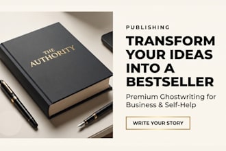 ghostwrite non fiction ebook business book self help kindle book writer