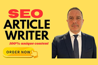 create SEO content writing for blogs, websites, and articles