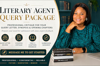 critique and improve your literary agent query package