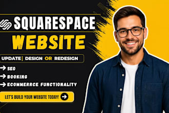 create or recreate squarespace rebuild squarespace website build squarespace