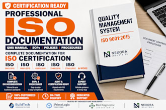 develop iso documentation, qms manual, sop and certification documents