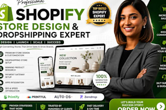 shopify ecommerce website development dropshipping shopify expert shopify store