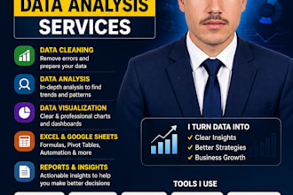 do data analysis, dashboard, excel, sql, power bi and python project