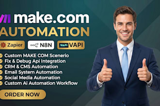 fix make com automation errors, bugs, and broken scenarios fast