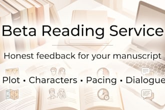 beta reading with honest feedback