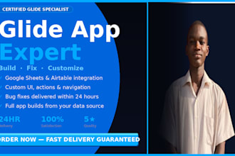 build and fix your glide app with google sheets and airtable integration