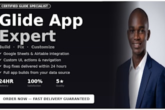 build and fix your glide app with google sheets and airtable integration